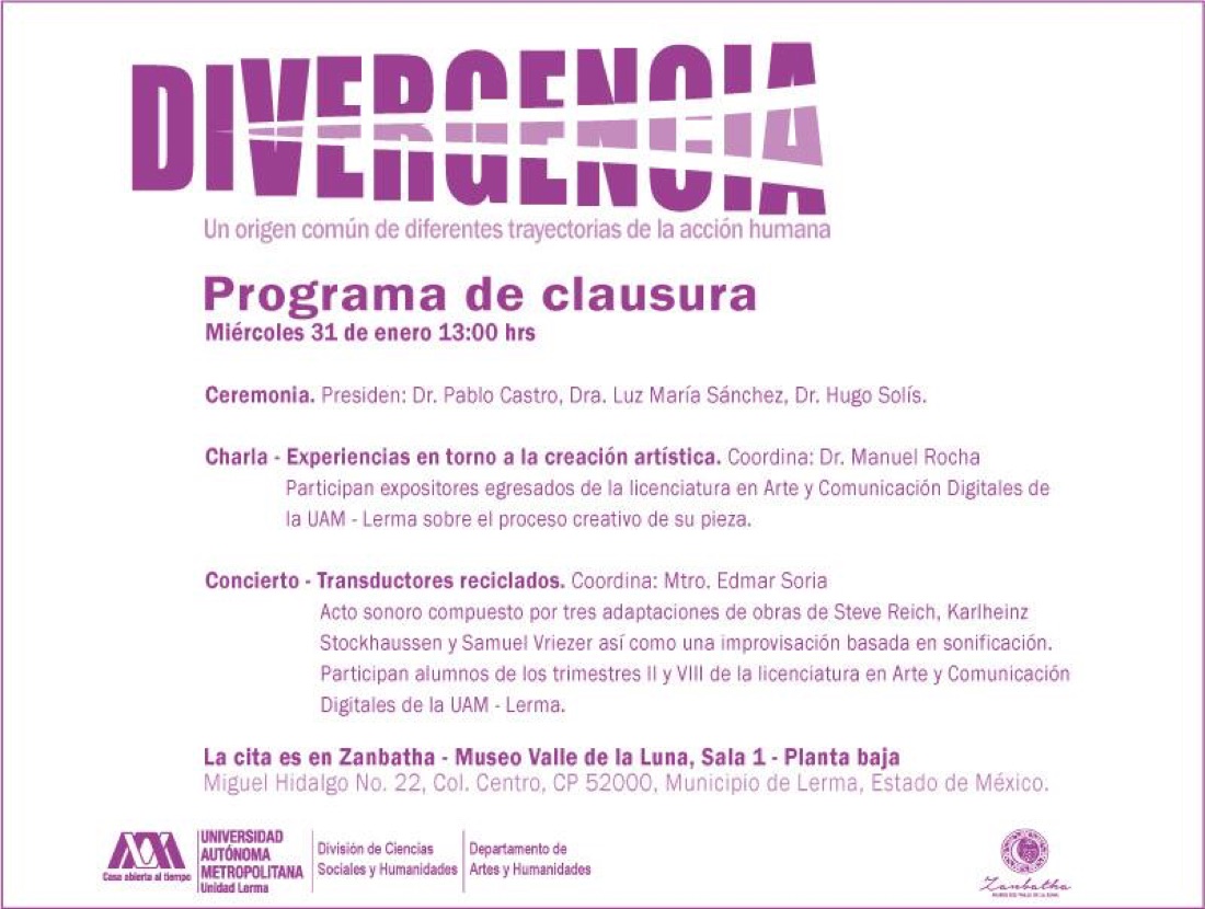 Cartel de EAD.02 Divergencia